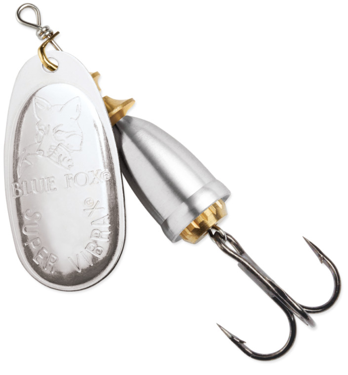 Rapala Blue Fox Vibrax Spinner - Silver 3g - Hooked Tackle