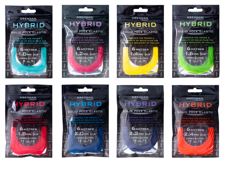 Drennan Hybrid Pole Elastic  Hooked Tackle