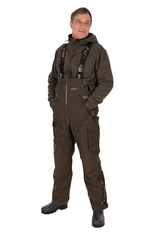 Fox International Fox RS 25K Khaki Waterproof Salopettes 