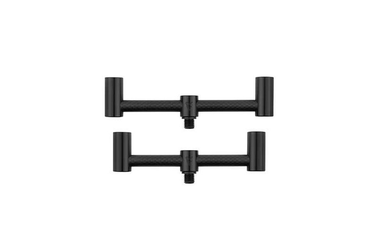 Fox Black Label Carbon Fixed 2 Rod Buzz Bars CBB045 Hooked Tackle