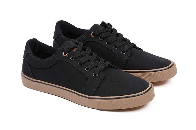 Fox International Fox Black Canvas Shoe 