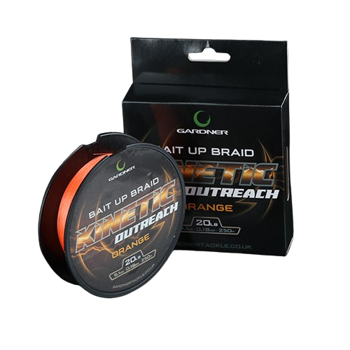 Gardner Kinetic Out Reach Bait-Up Braid 250m XKOBU Hooked Tackle