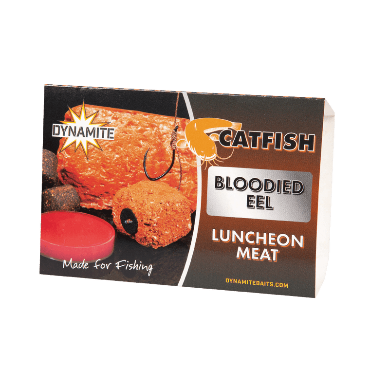Dynamite Baits Bloodied Eel Luncheon Meat DY866 Hooked Tackle