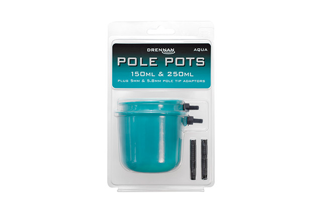 Drennan Pole Pots - Aqua TOPP002 Hooked Tackle