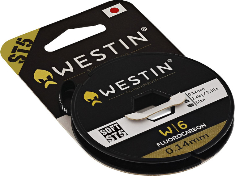 Westin W6 ST5 Fluorocarbon  Hooked Tackle