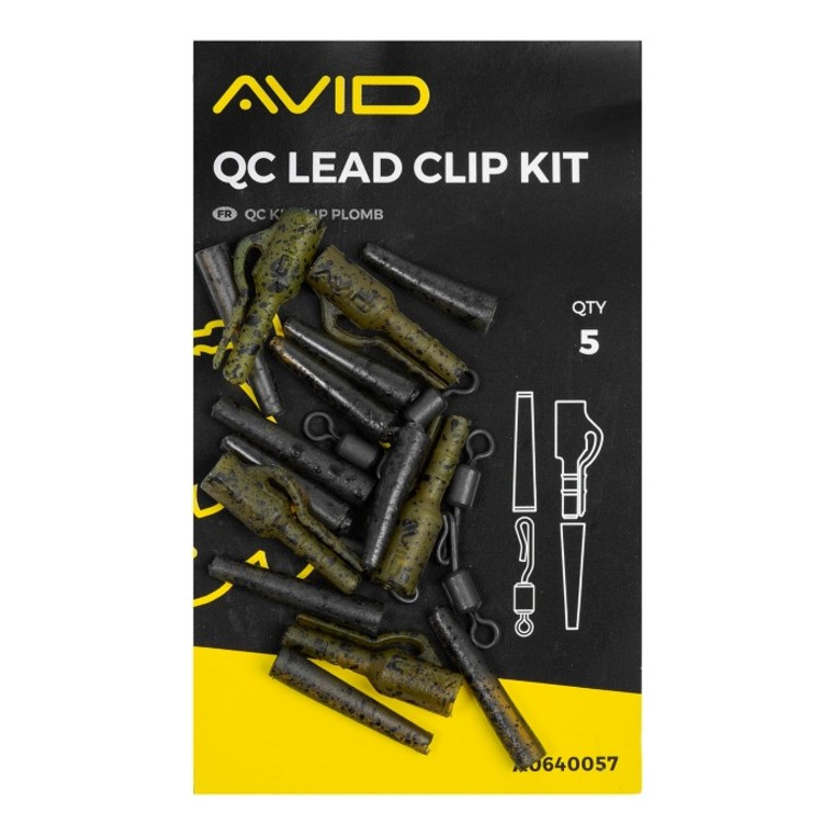 Avid QC Lead Clip Kits - Hooked Tackle