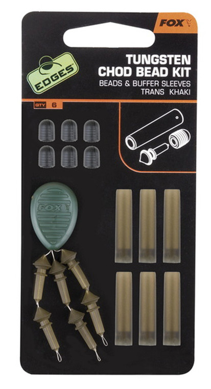 Fox Edges Tungsten Chod Bead Kit CAC488 Hooked Tackle