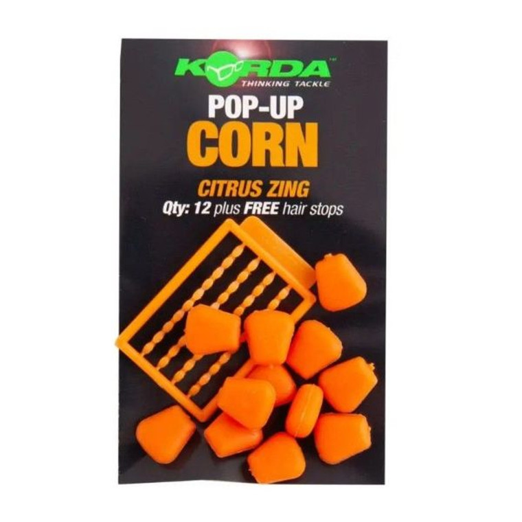 Korda Pop Up Corn Citrus Zing (Orange) - Hooked Tackle