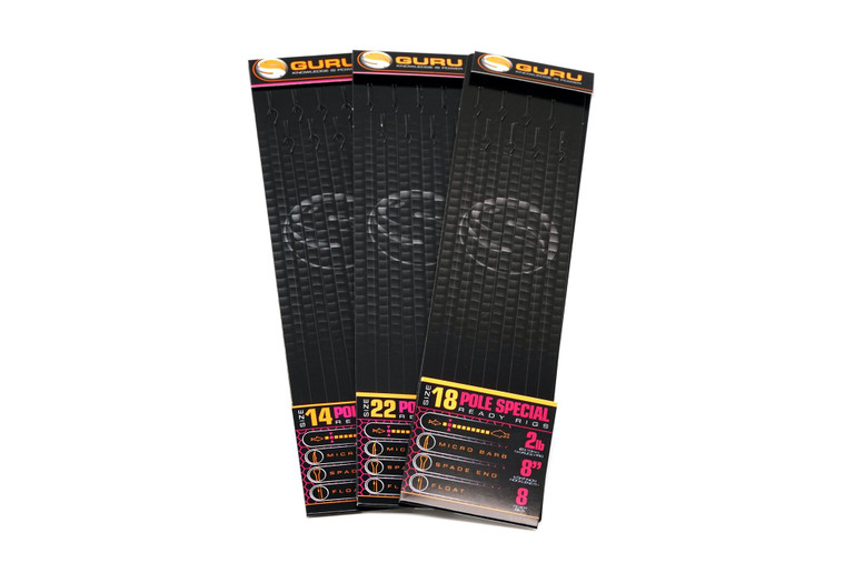 Guru Pole Special Rigs 8" - Hooked Tackle