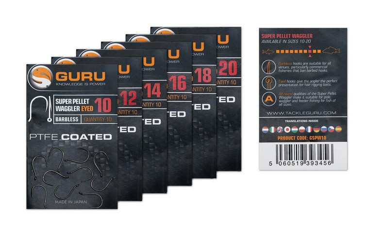  Guru Super Pellet Waggler Hooks 