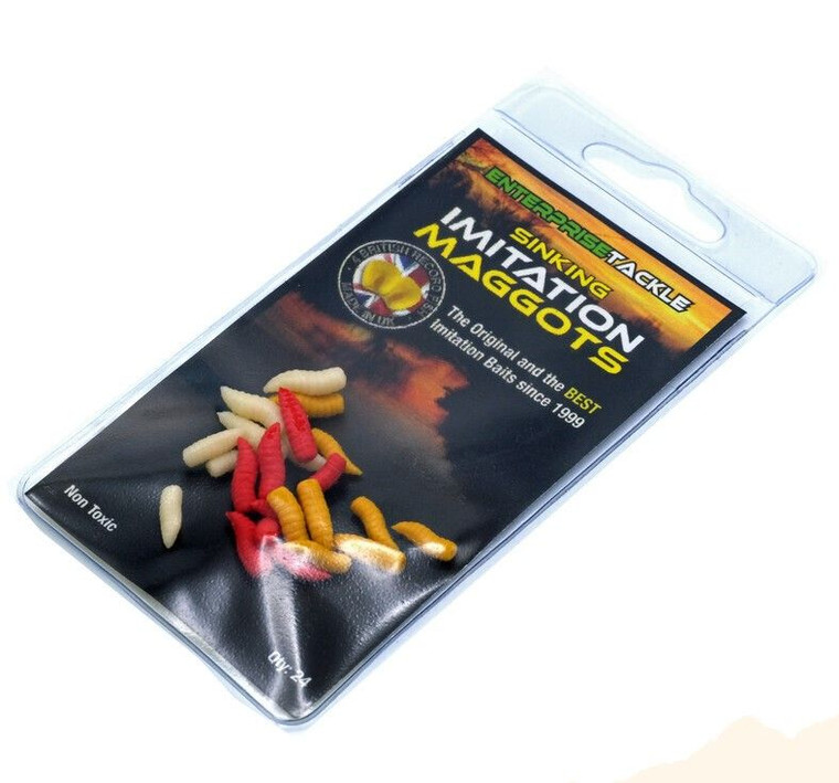 Enterprise Tackle Imitation Sinking Maggots - Hooked Tackle