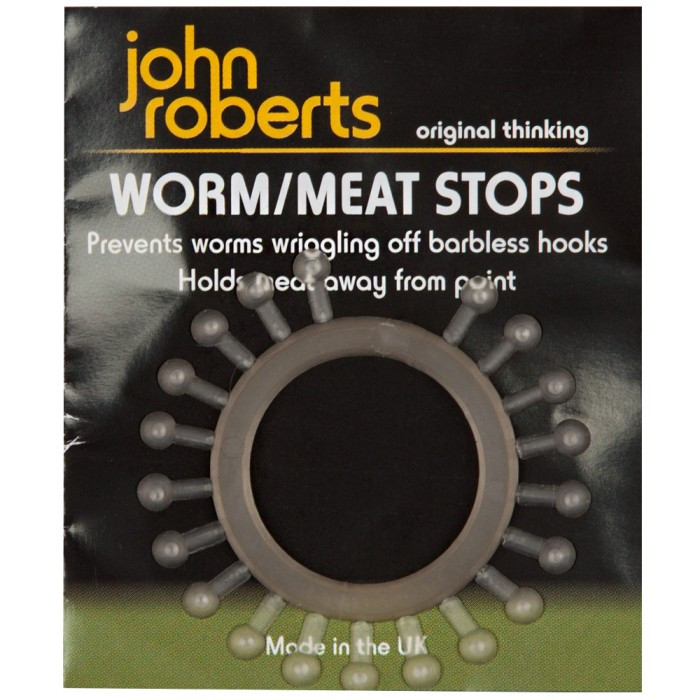 John Roberts Worm/Meat Stops - Hooked Tackle
