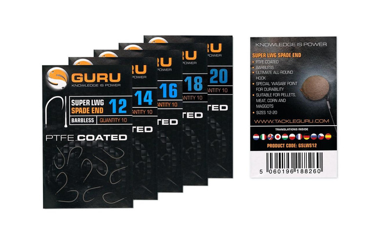 Guru Super LWG Spade Hooks 