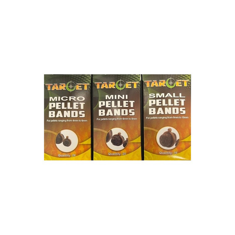 Gardner Target Small Pellet Bands TPEL4 Hooked Tackle