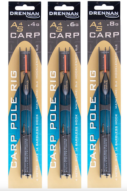 Drennan International Drennan AS4 Carp Pole Rigs 