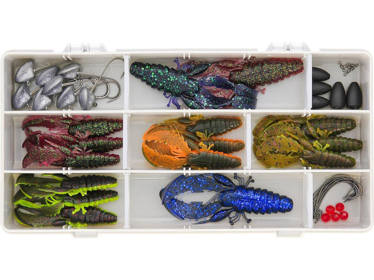  Westin CreCraw Loaded Lure Box - 44pcs 