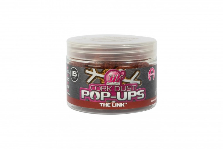 Mainline Link Cork Dust Pop Up Link 15mm M21070 Hooked Tackle