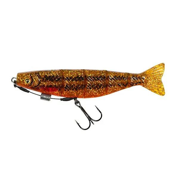  Fox Rage Ultra UV Jointed Pro Shad 14cm - Goldie 