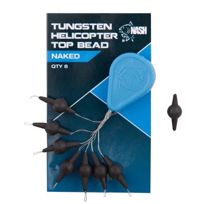 Nash Tackle Nash Tungsten Helicopter Top Bead - Naked 