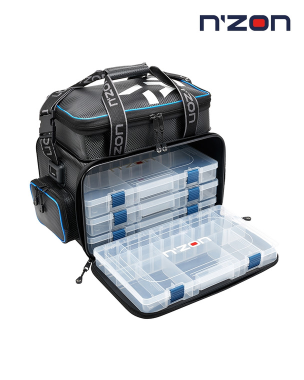Daiwa N'ZON EVA Large 4 Box & Medium 2 Box Feeder Bags  Hooked Tackle