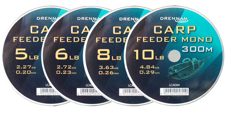 Drennan Carp Feeder Mono 300m  Hooked Tackle