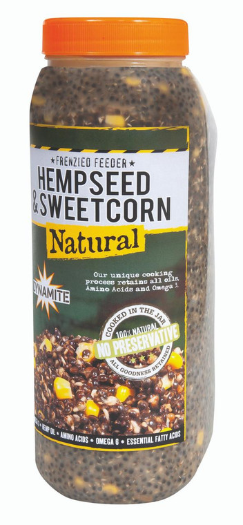 Dynamite Baits Dynamite Frenzied Hempseed & Sweetcorn Jar 2.5l 