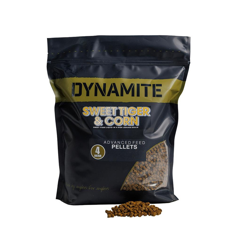 Dynamite Baits Dynamite Sweet Tiger & Corn Pellets 900g 