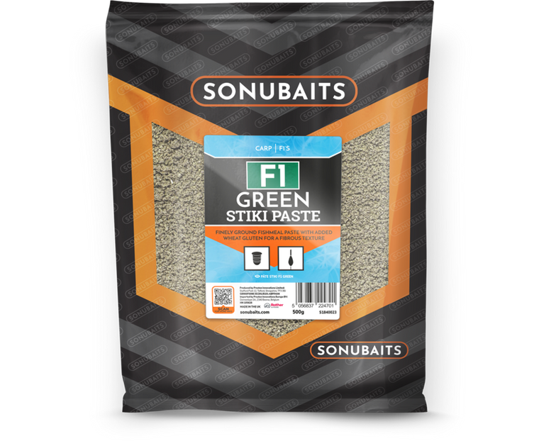 Sonubaits Stiki Paste F1 Green - Match Fishing Paste