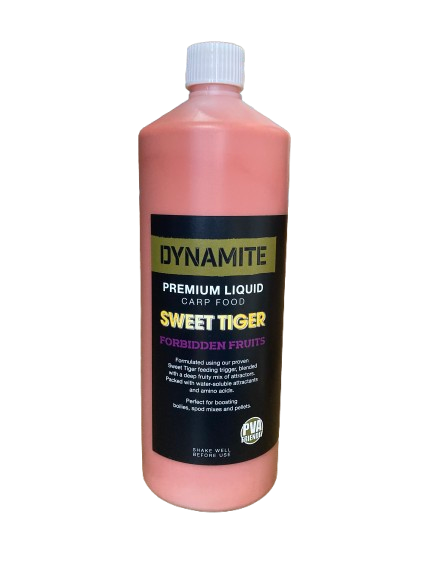 Dynamite Premium Sweet Tiger Forbidden Fruits Liquid Carp Food DY1145 Hooked Tackle