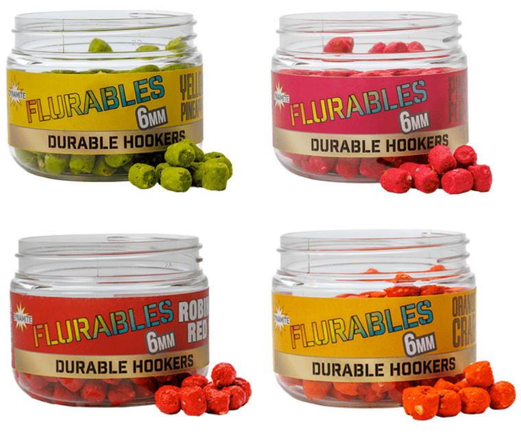 Dynamite Flurables Durable Hookers 6mm - Hookable Pellets