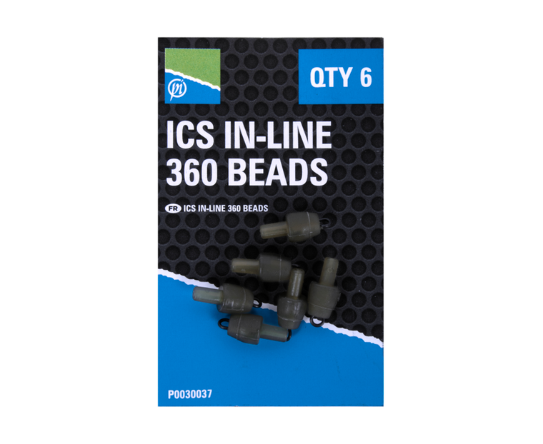 Preston ICS In-Line 360 Beads - Hooked Tackle