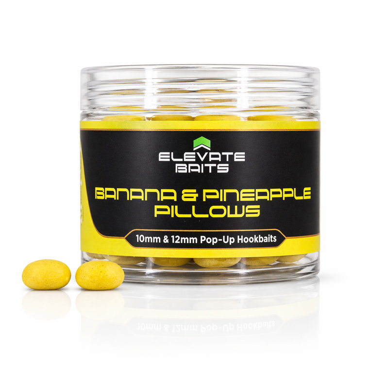 Elevate Baits Banana & Pineapple Pillows Pop Ups - Hooked Tackle
