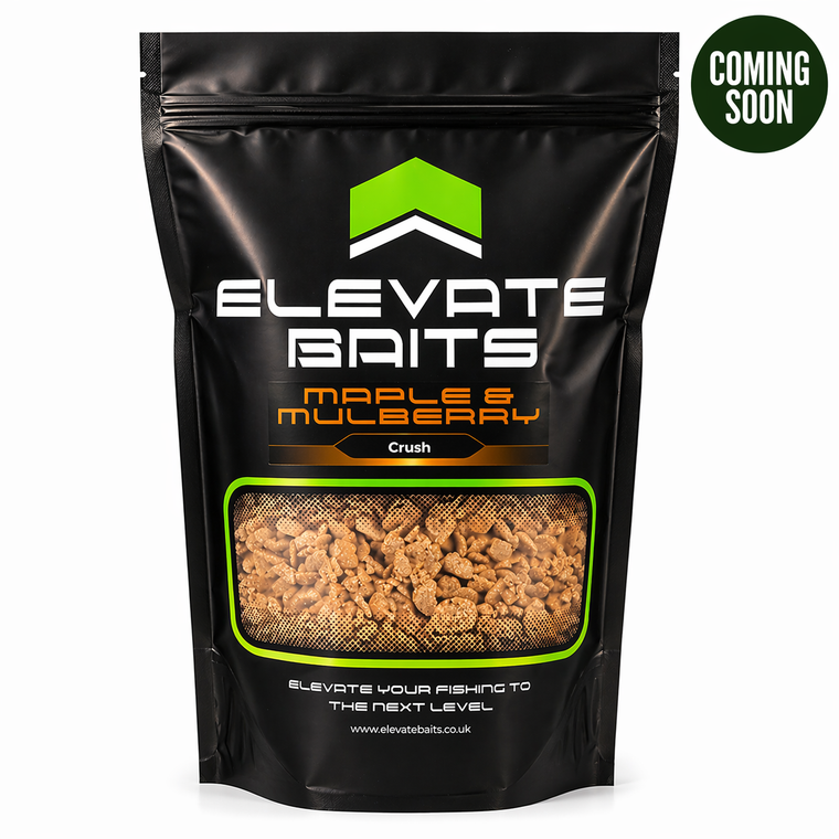 Elevate Baits Maple and Mulberry 1kg Crush - Hooked Tackle