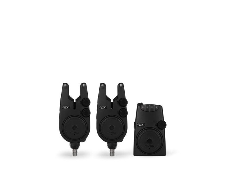  Avid Carp VTX 2+1 Bite Alarm Set 