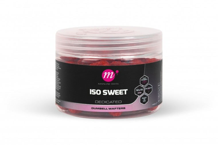 Mainline ISO Sweet Dumbell Wafters 12 x 15mm - Hooked Tackle