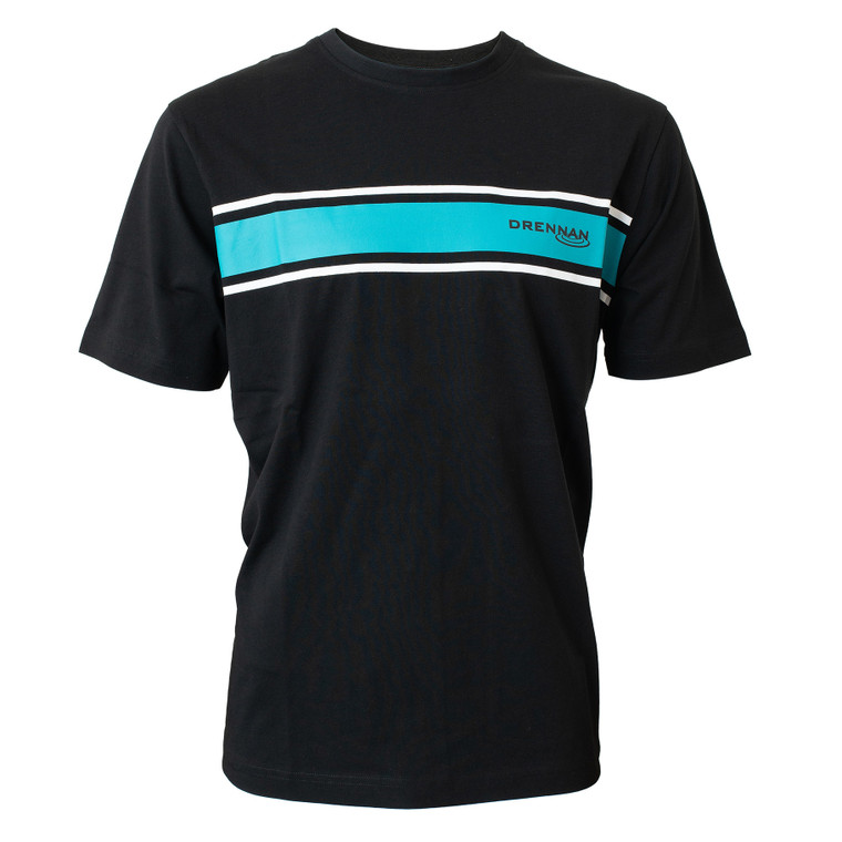 Drennan Aqua Stripe T-Shirt - Hooked Tackle