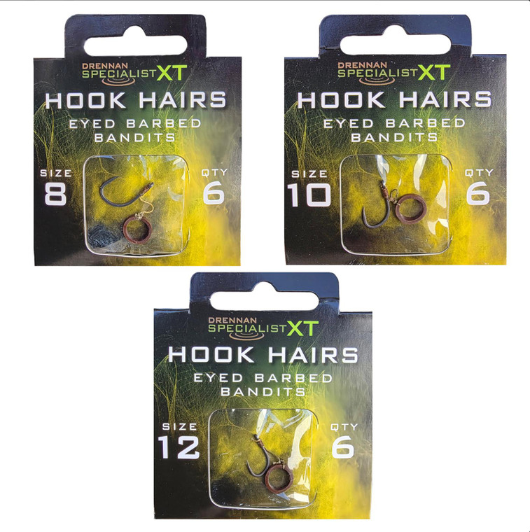 Drennan International Drennan Specialist Hook Hair Bandit - Barbed 