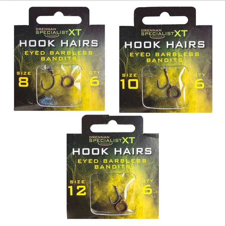 Drennan Specialist Hook Hair Bandit - Barbless