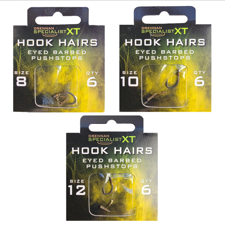 Drennan International Drennan Specialist Hook Hair Pushstop - Barbed 
