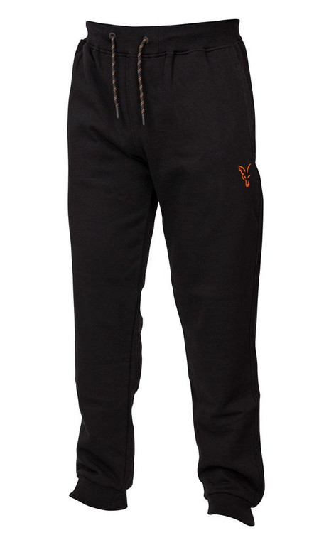 Fox International Fox Collection Black & Orange Joggers 