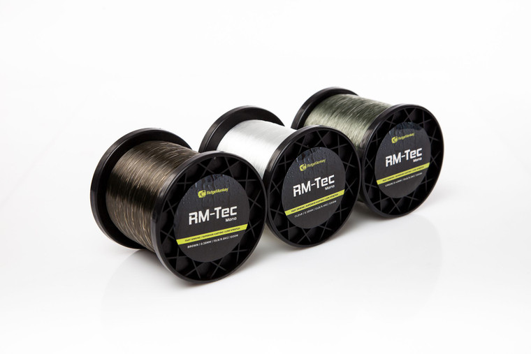 RidgeMonkey  RM-Tec Sinking Mono Carp Line  Hooked Tackle