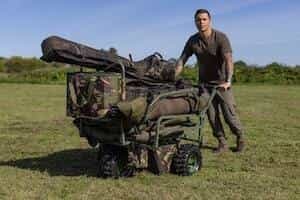 Comparison of powered and manual carp fishing barrows