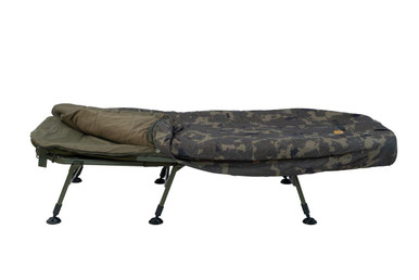 Solar Worldwide Bedchair Sleep System set up in a bivvy