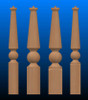 K04 Series OPT Wood Newel Posts-Stairway Posts and Newels-Large Newel Post