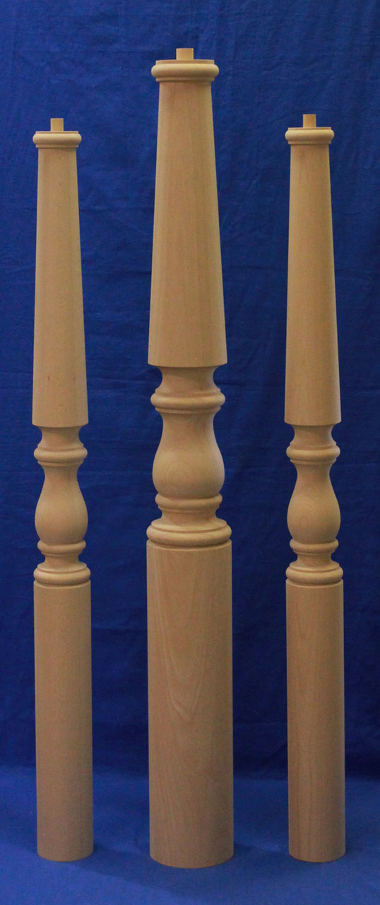 K06 Turned Newel Posts OTP - Proudly Made in USA - Shop Online