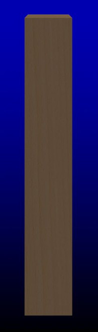 7 inch Square Newel Post Chamfered Top-Newel Posts-Modern Newel Post