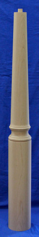 5-1/4 inch Large Newel Post Round Bottom