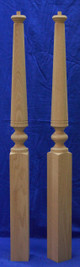 Wood Newel Posts Square Bottom