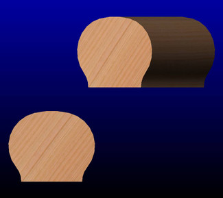 K6610 Handrail-Shop Online-Made in USA- Kinzel Wood Products