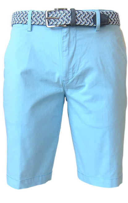 Label: Georg Roth Los Angeles
We call it the perfect timing with Spring and Summer ahead....
Perfect for Golf
Look Great, Feel Great, Play Great!
A Peruvian cotton with just enough stretch makes this super comfortable and stylish. Our chino flat front with 2 side pockets and a front coin pocket will take you to work or casual anytime, anywhere.
Love the look with a Shirt open and a Polo or Tee. Pair it with our stretch braided belt and feel great all day into evening.
Color: Aqua
Machine wash cold, light tumble dry or lay flat to dry
97% Cotton 3% Lycra
Fit & Size
Sizing - True to size
Inseam: 11"